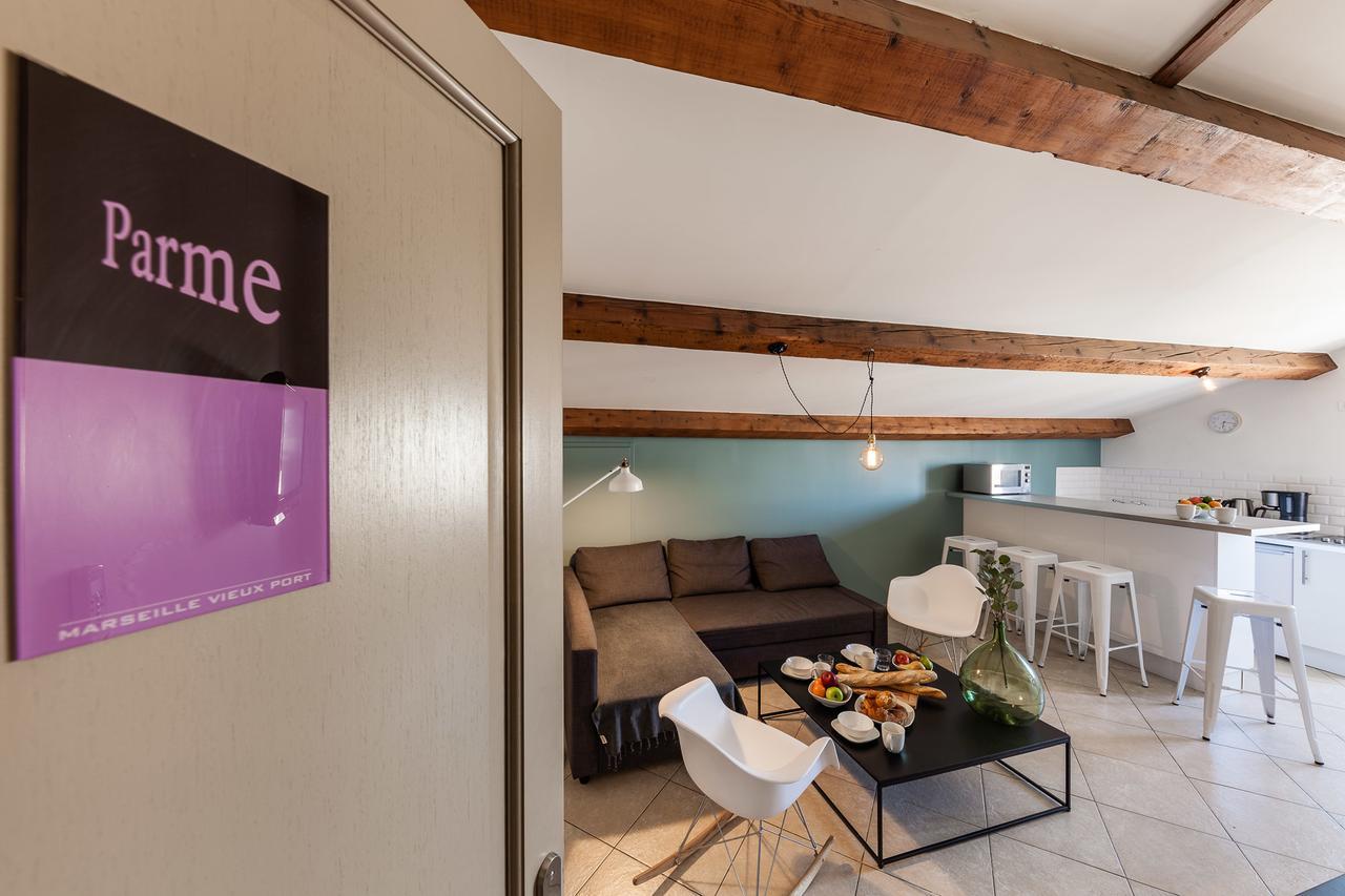 Les Cocons - 8 Appartements A 100M Du Vieux Port Marseille Eksteriør billede